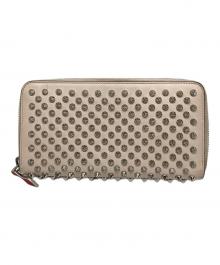 Christian Louboutin（クリスチャン・ルブタン）の古着「panettone wallet」｜ライトピンク×シルバー