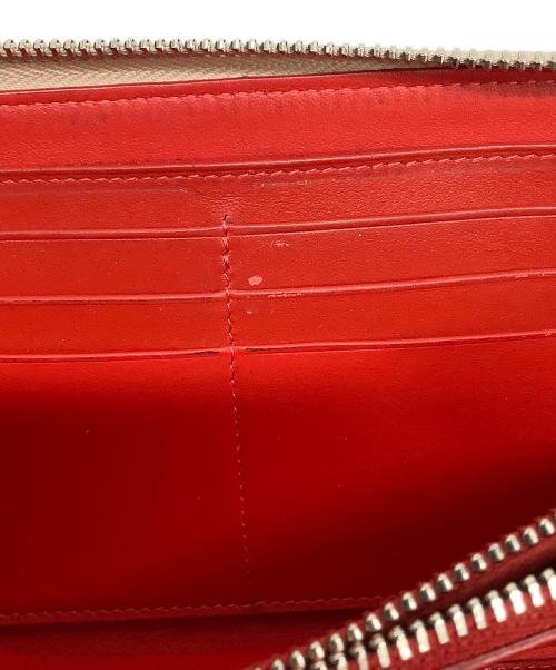 Christian Louboutin（クリスチャン・ルブタン）Christian Louboutin (クリスチャン・ルブタン) panettone wallet ライトピンク×シルバー サイズ:なしの古着・服飾アイテム