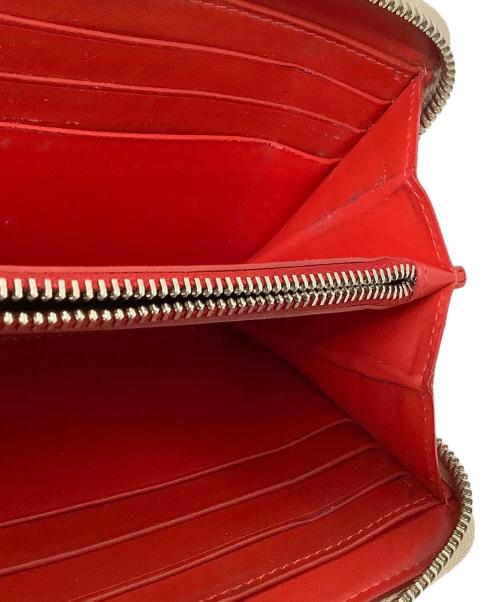 Christian Louboutin（クリスチャン・ルブタン）Christian Louboutin (クリスチャン・ルブタン) panettone wallet ライトピンク×シルバー サイズ:なしの古着・服飾アイテム