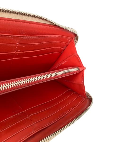 Christian Louboutin（クリスチャン・ルブタン）Christian Louboutin (クリスチャン・ルブタン) panettone wallet ライトピンク×シルバー サイズ:なしの古着・服飾アイテム