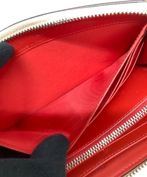Christian Louboutin（クリスチャン・ルブタン）Christian Louboutin (クリスチャン・ルブタン) panettone wallet ライトピンク×シルバー サイズ:なしの古着・服飾アイテム
