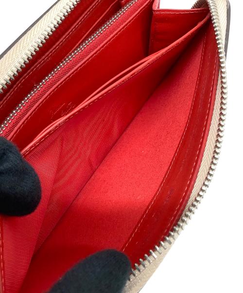 Christian Louboutin（クリスチャン・ルブタン）Christian Louboutin (クリスチャン・ルブタン) panettone wallet ライトピンク×シルバー サイズ:なしの古着・服飾アイテム