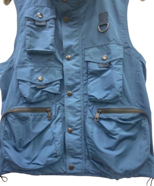 BURBERRY BLACK LABEL（バーバリーブラックレーベル）BURBERRY BLACK LABEL (バーバリーブラックレーベル) ベスト ブルー サイズ:Mの古着・服飾アイテム