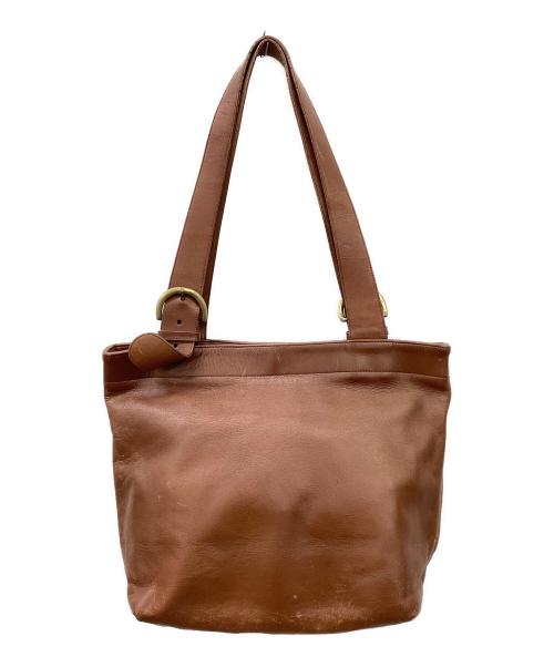 COACH（コーチ）COACH (コーチ) OLD COACH　レザートートバッグ ブラウンの古着・服飾アイテム