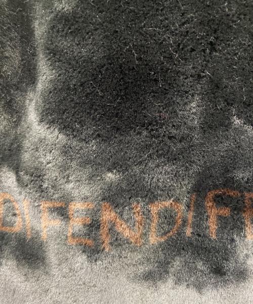 FENDI JEANS（フェンディ ジーンズ）FENDI JEANS (フェンディ ジーンズ) ファージャケット ブラック サイズ:size38の古着・服飾アイテム