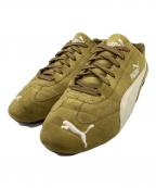 PUMAプーマ）の古着「PUMA　スピードキャット SS　OLDモデル 90s　スニーカー」｜オリーブ×ホワイト