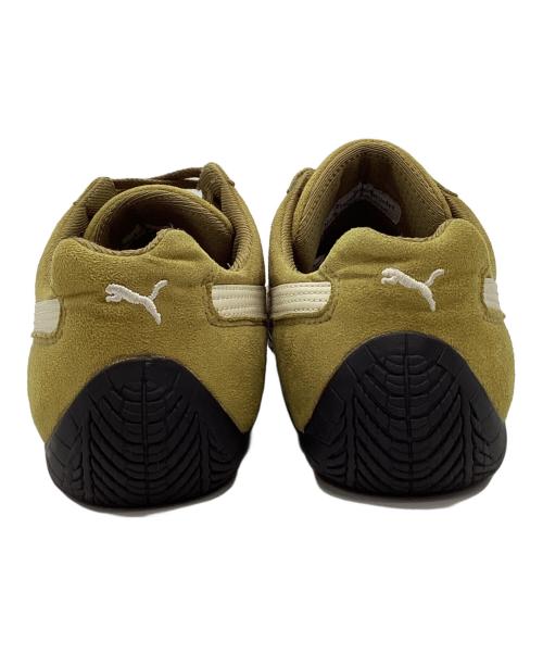 PUMA（プーマ）PUMA (プーマ) PUMA　スピードキャット SS　OLDモデル 90s　スニーカー オリーブ×ホワイト サイズ:27㎝の古着・服飾アイテム
