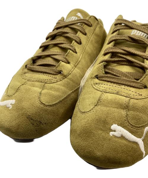 PUMA（プーマ）PUMA (プーマ) PUMA　スピードキャット SS　OLDモデル 90s　スニーカー オリーブ×ホワイト サイズ:27㎝の古着・服飾アイテム