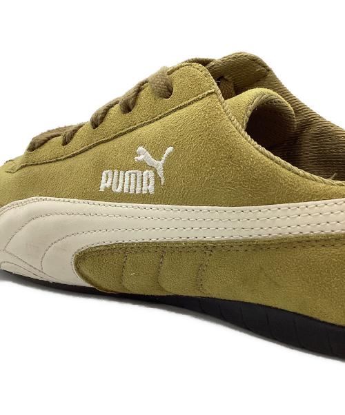PUMA（プーマ）PUMA (プーマ) PUMA　スピードキャット SS　OLDモデル 90s　スニーカー オリーブ×ホワイト サイズ:27㎝の古着・服飾アイテム