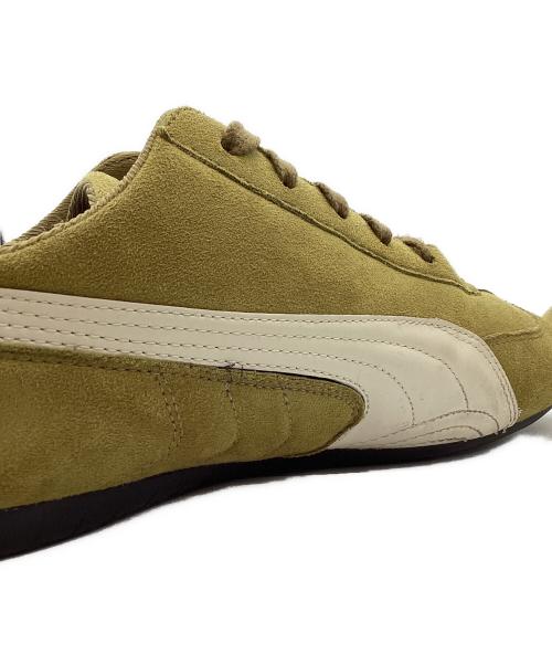 PUMA（プーマ）PUMA (プーマ) PUMA　スピードキャット SS　OLDモデル 90s　スニーカー オリーブ×ホワイト サイズ:27㎝の古着・服飾アイテム