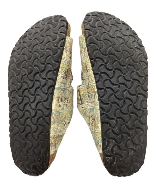 BIRKENSTOCK（ビルケンシュトック）BIRKENSTOCK (ビルケンシュトック) Disney (ディズニー) BIRKENSTOCK　Disney　アリゾナ　サンダル ブラウン×ベージュ サイズ:27㎝の古着・服飾アイテム