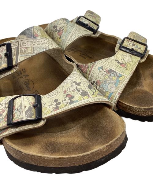 BIRKENSTOCK（ビルケンシュトック）BIRKENSTOCK (ビルケンシュトック) Disney (ディズニー) BIRKENSTOCK　Disney　アリゾナ　サンダル ブラウン×ベージュ サイズ:27㎝の古着・服飾アイテム