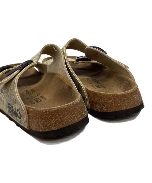 BIRKENSTOCK（ビルケンシュトック）BIRKENSTOCK (ビルケンシュトック) Disney (ディズニー) BIRKENSTOCK　Disney　アリゾナ　サンダル ブラウン×ベージュ サイズ:27㎝の古着・服飾アイテム