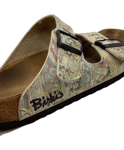 BIRKENSTOCK（ビルケンシュトック）BIRKENSTOCK (ビルケンシュトック) Disney (ディズニー) BIRKENSTOCK　Disney　アリゾナ　サンダル ブラウン×ベージュ サイズ:27㎝の古着・服飾アイテム