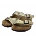 BIRKENSTOCK（ビルケンシュトック）の古着「BIRKENSTOCK　Disney　アリゾナ　サンダル」｜ブラウン×ベージュ