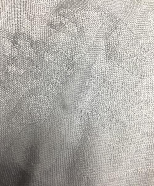 HERMES（エルメス）HERMES (エルメス) HERMES　ニューリブリス　大判ストール グレーの古着・服飾アイテム