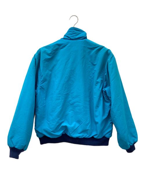 Eddie Bauer（エディーバウアー）Eddie Bauer (エディーバウアー) Eddie Bauer　ウォームアップジャケット ブルー×ネイビー サイズ:Mの古着・服飾アイテム