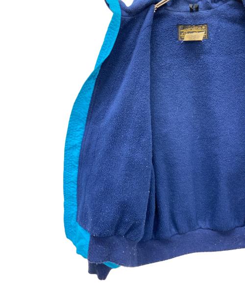 Eddie Bauer（エディーバウアー）Eddie Bauer (エディーバウアー) Eddie Bauer　ウォームアップジャケット ブルー×ネイビー サイズ:Mの古着・服飾アイテム