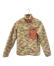 Patagonia（パタゴニア）の古着「Patagonia　ウィメンズ・クラシック・レトロX・ジャケット」｜ベージュ×ブラウン