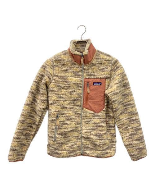 Patagonia（パタゴニア）Patagonia (パタゴニア) Patagonia　ウィメンズ・クラシック・レトロX・ジャケット ベージュ×ブラウン サイズ:Ｓの古着・服飾アイテム
