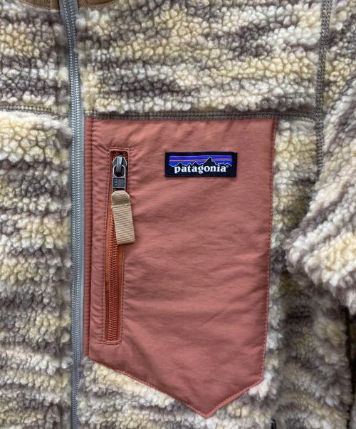 Patagonia（パタゴニア）Patagonia (パタゴニア) Patagonia　ウィメンズ・クラシック・レトロX・ジャケット ベージュ×ブラウン サイズ:Ｓの古着・服飾アイテム