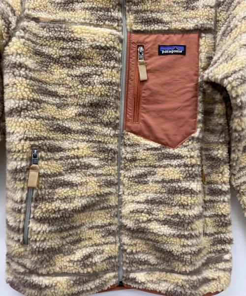 Patagonia（パタゴニア）Patagonia (パタゴニア) Patagonia　ウィメンズ・クラシック・レトロX・ジャケット ベージュ×ブラウン サイズ:Ｓの古着・服飾アイテム