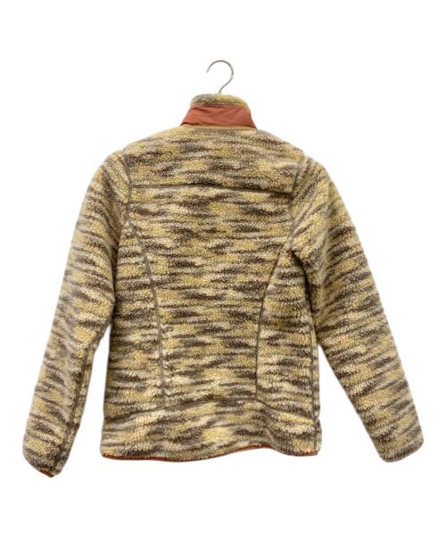 Patagonia（パタゴニア）Patagonia (パタゴニア) Patagonia　ウィメンズ・クラシック・レトロX・ジャケット ベージュ×ブラウン サイズ:Ｓの古着・服飾アイテム