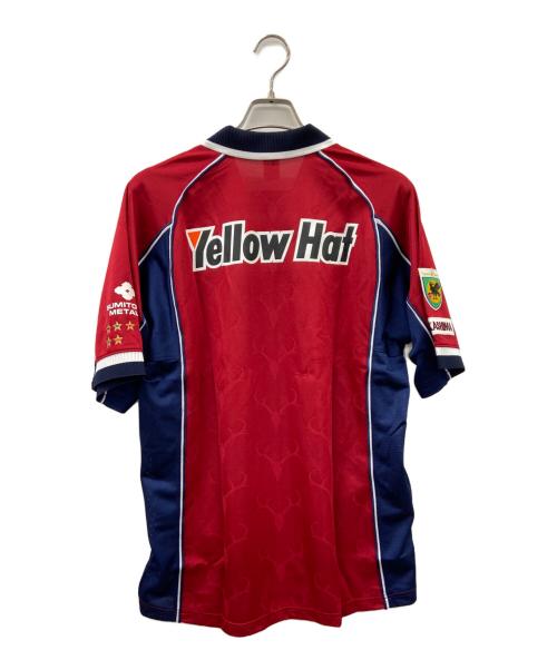 TOSTEM（トステム）TOSTEM (トステム) 鹿島アントラーズ　サッカーユニフォーム ボルドー×ネイビー サイズ:ｌの古着・服飾アイテム