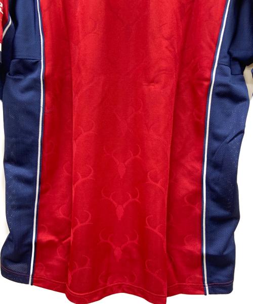 TOSTEM（トステム）TOSTEM (トステム) 鹿島アントラーズ　サッカーユニフォーム ボルドー×ネイビー サイズ:ｌの古着・服飾アイテム