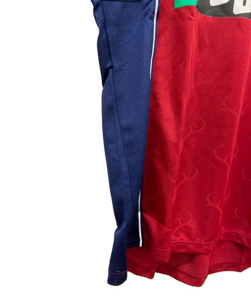 TOSTEM（トステム）TOSTEM (トステム) 鹿島アントラーズ　サッカーユニフォーム ボルドー×ネイビー サイズ:ｌの古着・服飾アイテム