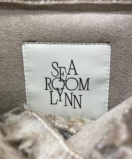 Sea Room lynn（シールームリン）Sea Room Lynn (シールームリン) シャツジャケット ベージュ×ブラック サイズ:S 未使用品の古着・服飾アイテム