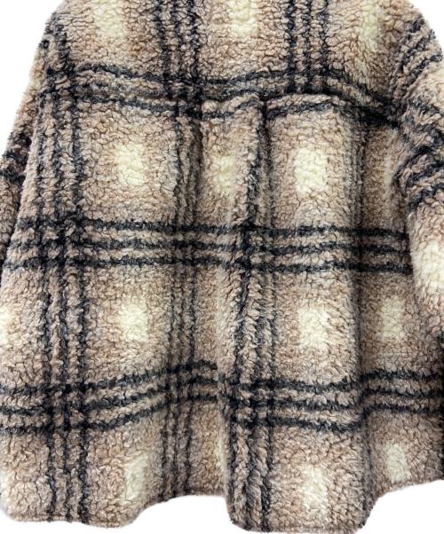 Sea Room lynn（シールームリン）Sea Room Lynn (シールームリン) シャツジャケット ベージュ×ブラック サイズ:S 未使用品の古着・服飾アイテム