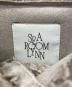 Sea Room Lynn (シールームリン) シャツジャケット ベージュ×ブラック サイズ:S 未使用品：14000円