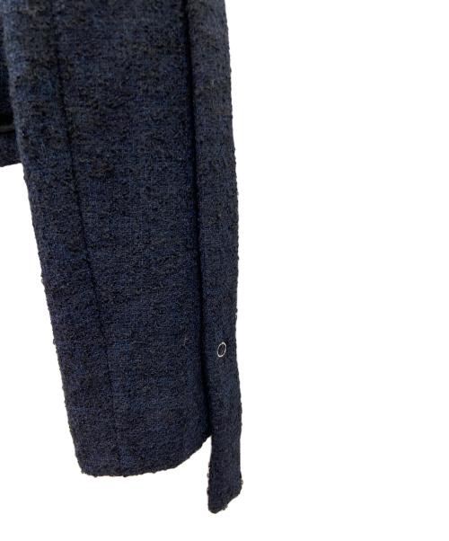 FUMIKA UCHIDA（フミカウチダ）FUMIKA UCHIDA (フミカウチダ) BOUCLE SQUARE-NECK SHORT JACKET ネイビー サイズ:36の古着・服飾アイテム