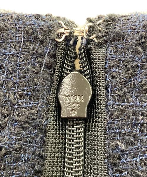 FUMIKA UCHIDA（フミカウチダ）FUMIKA UCHIDA (フミカウチダ) BOUCLE SQUARE-NECK SHORT JACKET ネイビー サイズ:36の古着・服飾アイテム