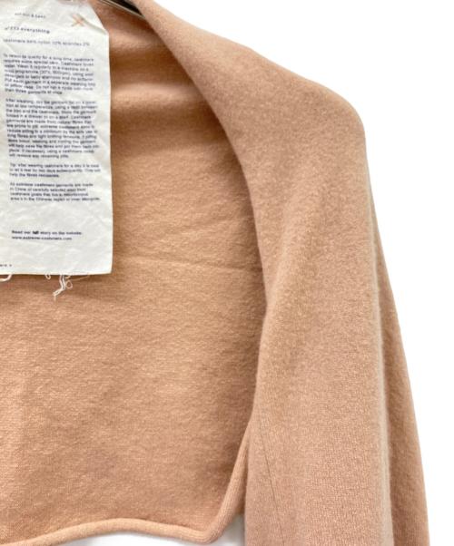 extreme cashmere（エクストリーム カシミア）extreme cashmere (エクストリーム カシミア) 薄手カーディガン ピンク サイズ:...の古着・服飾アイテム
