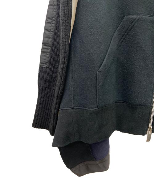 sacai（サカイ）sacai (サカイ) sacai　ジップパーカー ネイビー サイズ:SIZE2の古着・服飾アイテム