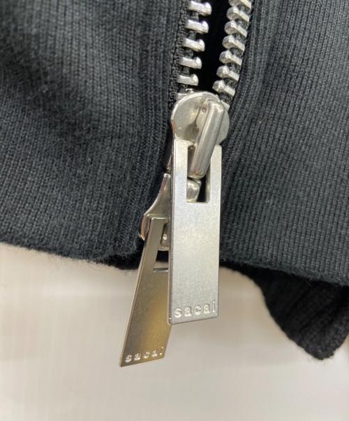 sacai（サカイ）sacai (サカイ) sacai　ジップパーカー ネイビー サイズ:SIZE2の古着・服飾アイテム