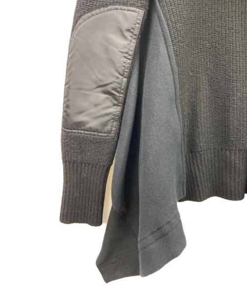 sacai（サカイ）sacai (サカイ) sacai　ジップパーカー ネイビー サイズ:SIZE2の古着・服飾アイテム