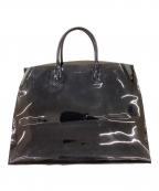 J.B.ATTIREジェービーアトリエ）の古着「J.B.ATTIRE　　PARIS BAG MINI　トートバッグ」｜ダークブラウン