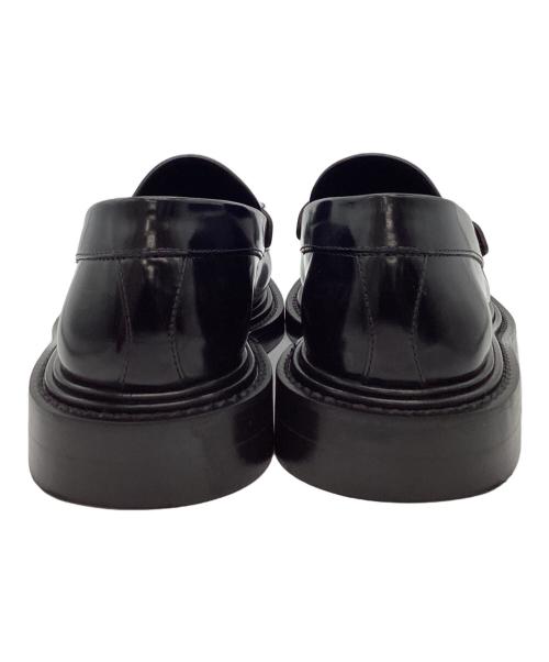 CELINE（セリーヌ）CELINE (セリーヌ) ローファー ブラック×ゴールド サイズ:size37の古着・服飾アイテム