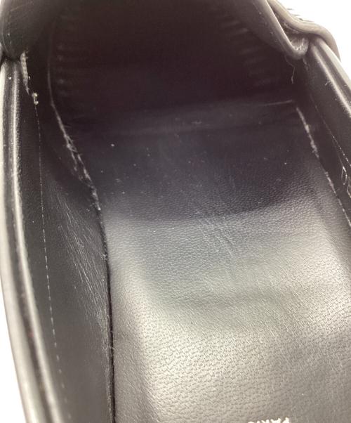 CELINE（セリーヌ）CELINE (セリーヌ) ローファー ブラック×ゴールド サイズ:size37の古着・服飾アイテム