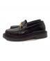 CELINE (セリーヌ) ローファー ブラック×ゴールド サイズ:size37：48000円
