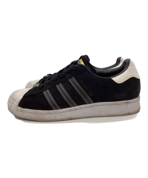 adidas（アディダス）adidas (アディダス) adidas　SUPER STAR　スニーカー ブラック×ホワイト サイズ:26.5㎝の古着・服飾アイテム