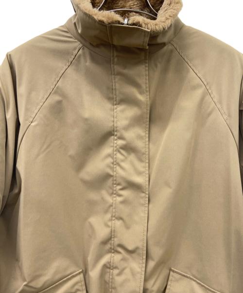 Whim Gazette（ウィムガゼット）Whim Gazette (ウィムガゼット) リバーシブルボアコート ベージュ サイズ:freeの古着・服飾アイテム