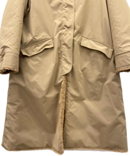 Whim Gazette（ウィムガゼット）Whim Gazette (ウィムガゼット) リバーシブルボアコート ベージュ サイズ:freeの古着・服飾アイテム