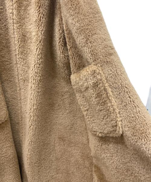 Whim Gazette（ウィムガゼット）Whim Gazette (ウィムガゼット) リバーシブルボアコート ベージュ サイズ:freeの古着・服飾アイテム
