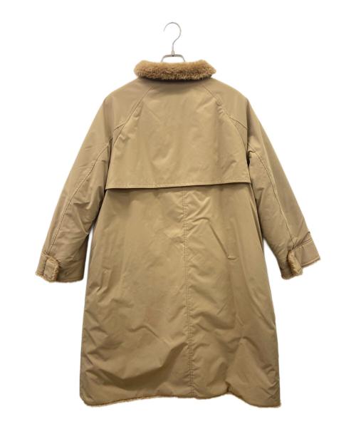 Whim Gazette（ウィムガゼット）Whim Gazette (ウィムガゼット) リバーシブルボアコート ベージュ サイズ:freeの古着・服飾アイテム