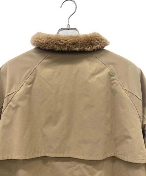 Whim Gazette（ウィムガゼット）Whim Gazette (ウィムガゼット) リバーシブルボアコート ベージュ サイズ:freeの古着・服飾アイテム