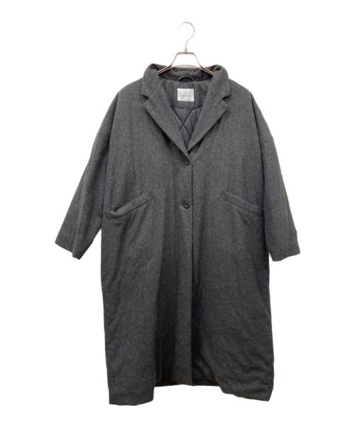 solamonat poche（ソラモナ ポッシェ）solamonat poche (ソラモナ ポッシェ) 中綿コート グレー サイズ:freeの古着・服飾アイテム